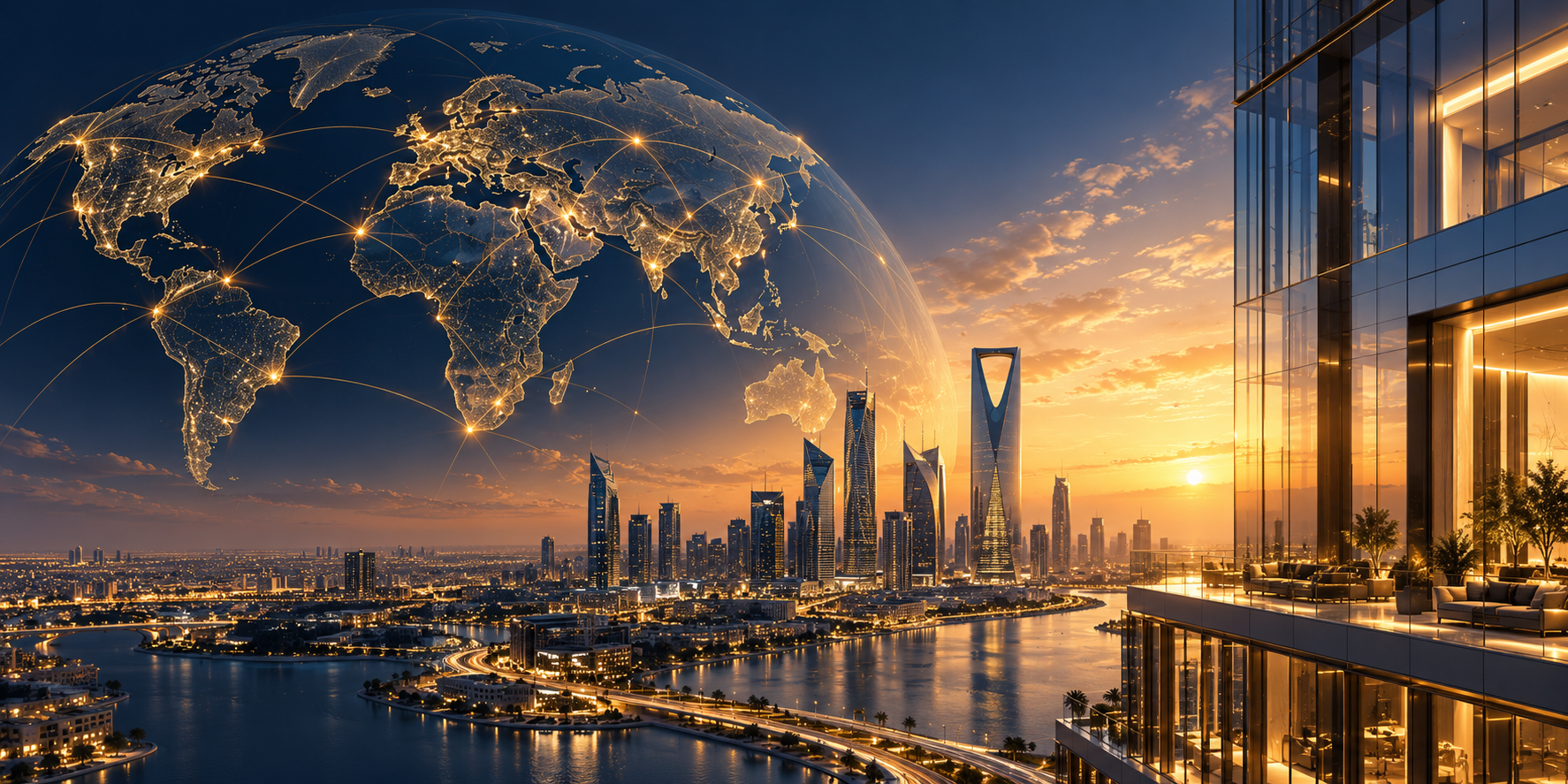 شبكة عالمية ومعايير دولية في التطوير العقاري